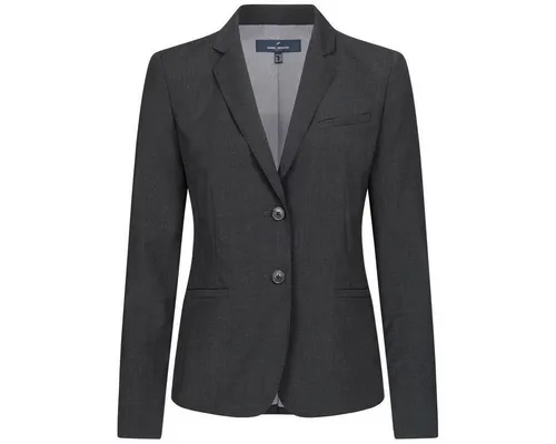 HECHTER PARIS Corporate Blazer Damen Anthrazit grau - Eleganter Blusenblazer im modernen Schnitt, ideal für das Büro. Mit hochwertigem Material und OEKO-TEX® Standard 100 zertifiziert für geprüfte Qualität.