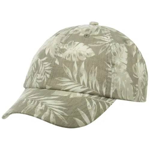 Lipodo Leaf Baseballcap Damen Herren Baumwolle Basecap mit Klettverschluss Leichte Baseballmütze Unisex Frühjahr Sommer Oliv One Size Small