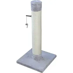 Europet-Bernina Kratzsäule Kratzbaum Classic Post grau - Kratzsäule für Katzen, grau und klassisch im Design. Robuster Sisal schützt die Krallen und verhindert das Einwachsen. Inklusive Spielmaus für zusätzlichen Spielspaß!
