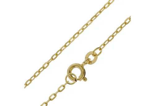 trendor Collier Gold 333/8K Flach-Design 1,3 mm Breite