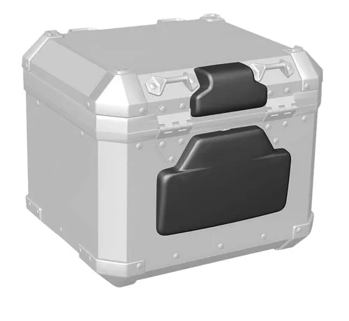 Bagtecs Koffer Rückenpolster für Motorrad Alu Topcase - Universal Rückenpolster für Aluminium Topcases. Bietet mehr Komfort für Sozius mit einfacher Montage dank starker Klebefolie. Passend für nahezu alle Alu Topcases mit abgeschrägtem Deckel. Maße: Großes Polster 21 x 13,5 cm, kleines Polster 11,5 x 5,5 cm.