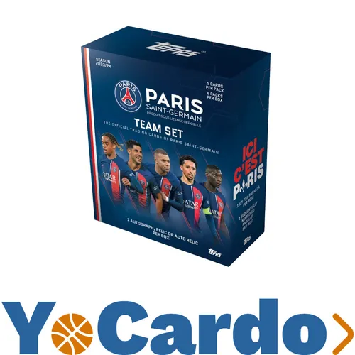 2023-24 Topps Paris Saint Germain Team Set von Topps