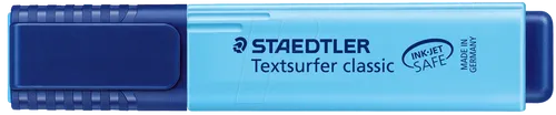 STAEDTLER 364-3 - Textmarker, Keilspitze, blau
