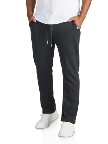 riverso Jogginghose Herren Baumwolle lang Regular Fit - Sportliche Jogginghose aus hochwertigem Baumwoll-Mischgewebe, ideal für Freizeit und Sport. Bequemer Schnitt mit elastischem Bund und praktischen Taschen. Verfügbar in mehreren Größen und Farben.