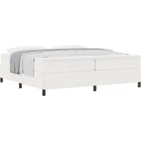 vidaXL Bettgestell Creme 200 x 200 cm Cordstoff von vidaXL