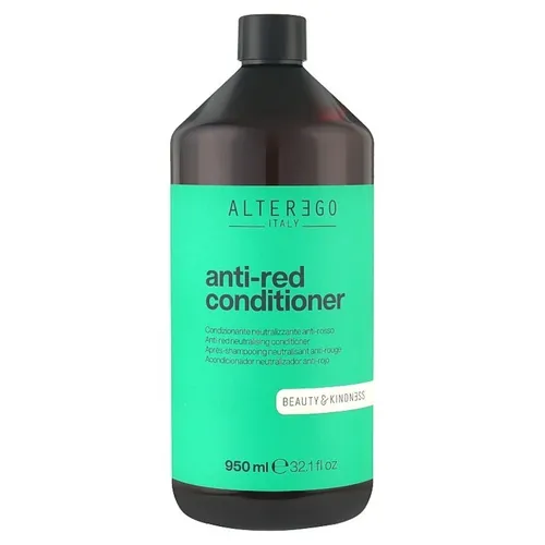 Alter Ego Anti-Red Conditioner 950 ml - Haarspülung & Conditioner mit rotschimmernden Reduktions-Effekt, ideal für gefärbtes Haar und umweltbewusste Pflege.