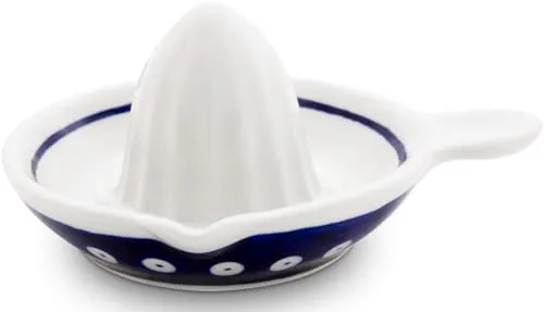 Bunzlauer Keramik Zitronenpresse Citruspresse Saftpresser Ø11 cm H 6 cm Dekor 42