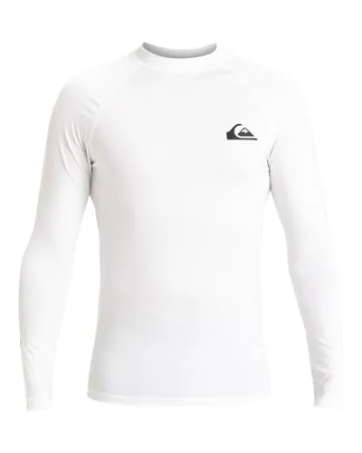 Quiksilver Everyday - Langärmliges Surf-T-Shirt mit UPF 50 für Männer Weiß