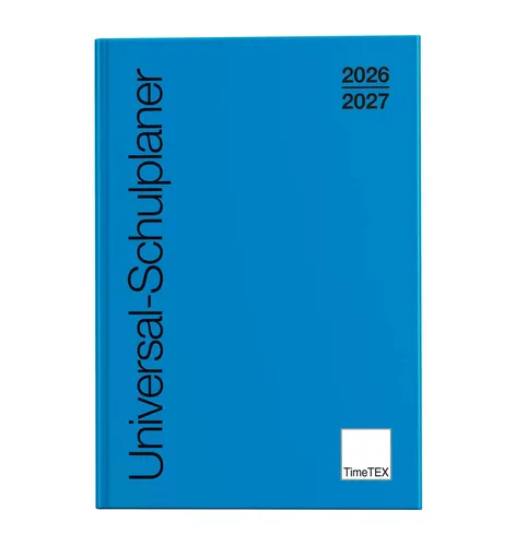 TimeTex Lehrerkalender Universal Schulplaner 2025/2026 - Vielseitiger Schulplaner für alle Schulformen, bietet 198 Seiten mit wöchentlicher Übersicht und praktischen Klassenlisten, ideal für die Planung des Schuljahres.