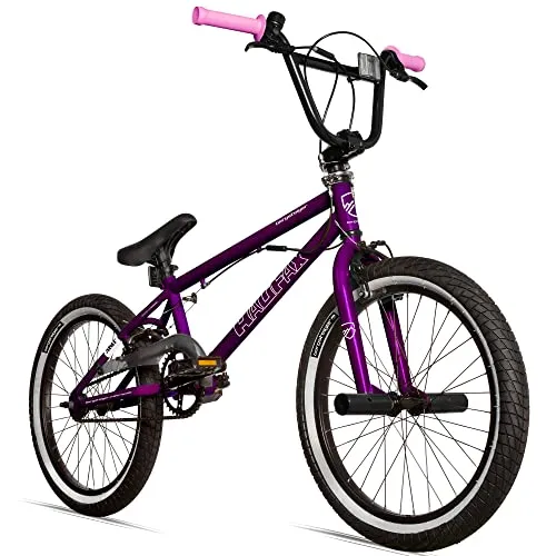 bergsteiger BMX-Rad Halifax 20 Zoll mit 360° Rotor-System - Kinderfahrrad für Freestyle, ideal für Jungen und Mädchen, mit robustem Stahlrahmen und rutschfestem Sattel für sicheren Fahrspaß.