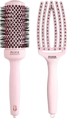 Olivia Garden Pastel Pink 2er Bürstenset