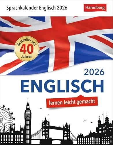 Englisch Sprachkalender 2026 von Harenberg