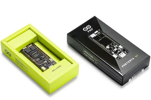 ARDUINO PRO Portenta H7 - Hochleistungs-Mainboard - Mainboards mit leistungsstarkem Dual-Core-Prozessor, ideal für IoT-Projekte und Machine Learning-Anwendungen.