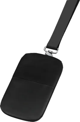 MYLIFE YpsoPump Brustbeutel schwarz von Ypsomed