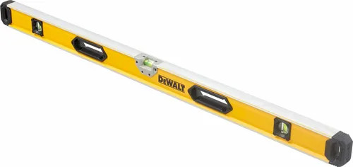 DeWALT Wasserwaage 120cm DWHT0-43248 - Wasserwaage für präzise Messungen, robustes Handwerkzeug in leuchtendem Gelb, ideal für Profis und Heimwerker.
