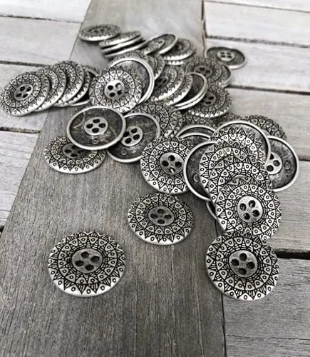 Befestigungen & Verschlüsse Silber von Hartmann-Knöpfe