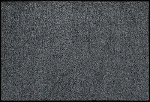 Erwin Müller Fußmatte Mainz, Schmutzfangmatte, Sauberlaufmatte Uni anthrazit Größe 40x60 cm - rutschfest, pflegeleicht, für Fußbodenheizung geeignet (weitere Farben, Größen)