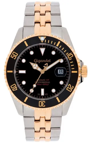 Gigandet Automatikuhr SEA GROUND - Sportlich elegante Taucheruhr - Armbanduhren mit 300m Wasserdichtigkeit, kratzfestem Mineralglas und präzisem Seiko Automatikwerk. Ideal für stilbewusste Männer mit hohen Ansprüchen.