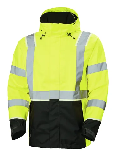 Helly Hansen Warnjacke UC-ME, gelb, Größe S - 71185_369_S - Hochsichtbare Warnjacke für optimale Sicherheit bei der Arbeit, ideal für alle Outdoor-Aktivitäten und schlechte Sichtverhältnisse.