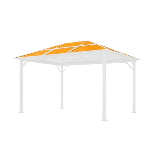 TOOLPORT Ersatz-Dachplatten 3x4 m für Gartenpavillon Forest Deluxe