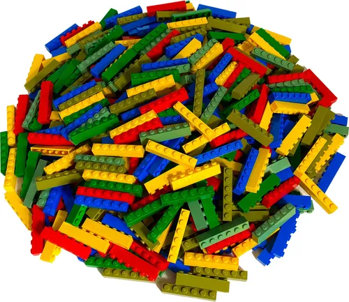 LEGO® 1x6 Steine Hochsteine Bunt Gemischt - 500 Stück individuell zusammengestellt - Entdecken Sie die Welt des kreativen Bauens mit 500 original LEGO® Steinen in bunten Mischungen. Ideal für unendlichen Spielspaß und zur Erweiterung Ihrer Sammlung. Perfekt als Geschenk für kleine und große Baumeister!
