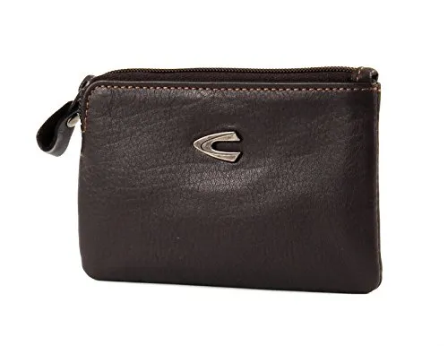 camel active Vegas Herren Schlüsseletui aus Leder - Schlüsselmäppchen für Herren, aus hochwertigem Rindleder mit 2 Schlüsselringen und einem praktischen Reißverschlussrückfach. Ideal für stilbewusste Entdecker!