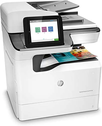 HP PageWide Enterprise Color MFP 780dn - Farb-Multifunktionsdrucker für A3/A4, 75 Seiten/Minute Druckgeschwindigkeit, ideal für hohe Druckvolumen in Unternehmen mit schneller Scanfunktion.