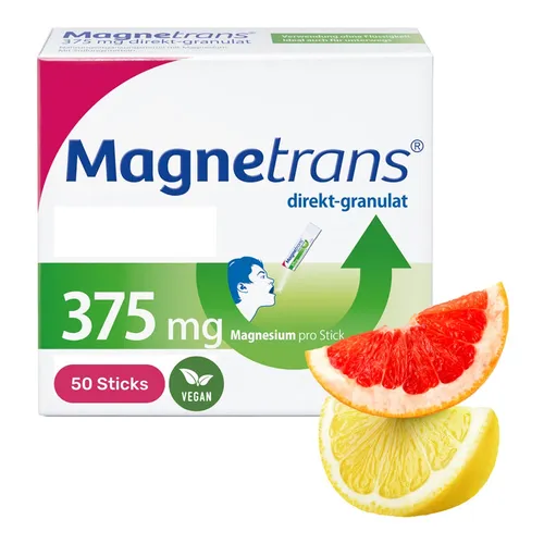 Magnetrans direkt 375mg Magnesium Granulat 50 St