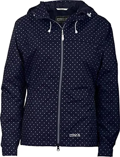 PRO-X ELEMENTS Funktionsjacke LUCIE - Wasserdicht und atmungsaktiv - Funktionsjacke für Damen aus PXE-PRO, ideal für Outdoor-Aktivitäten. Mit verstellbarer Kapuze und praktischen Taschen für Smartphone und mehr.