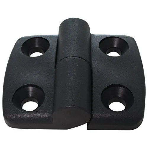 Scharnier Kunststoffscharnier Kombischarnier Kunststoff links 30/30 aushängbar 48 x 59 mm schwarz