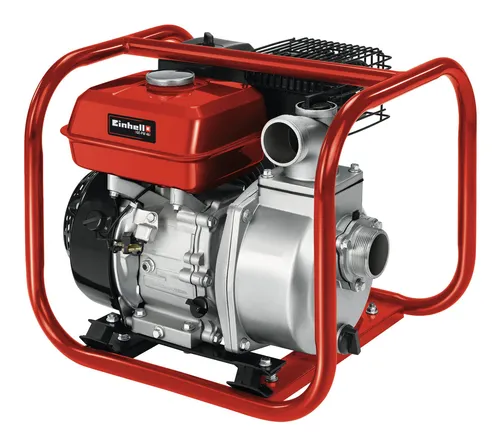 Einhell Benzin-Wasserpumpe GE-PW 46 - 4,6 kW 4-Takt-Motor, max. Fördermenge 23.000 L/h für zuverlässige Brauchwasserversorgung ohne Stromanschluss