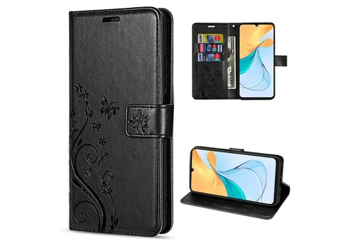 betterfon Handyhülle Handytasche für ZTE Blade V50 Vita Klapphülle, Bookstyle-Hülle: Magnetverschluss 3 Kartenfächer & Standfunktion