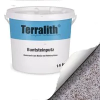 Terralith® Kunstharzputz Buntsteinputz Mosaikputz 1mm -15 kg- BSP1135 - Dekorationsputz aus Marmor-Granulat, ideal für Innen- und Außenbereiche, hochmechanisch belastbar und witterungsbeständig, mit rund 200 Variationen für kreative Gestaltung.