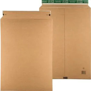 Produktbild progress Versandtaschen Premium, W01.02, braun, A5, ohne Fenster, haftklebend, aus Karton, 25 Stück