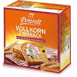 Brandt Vollkorn Zwieback 225g
