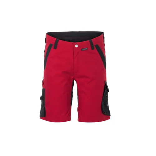 Planam Norit Herren Shorts rot/schwarz Gr. 4XL - Hosen für Herren in rot/schwarz, Größe 4XL, aus langlebigem Mischgewebe für hohen Tragekomfort und ideale Bewegungsfreiheit.