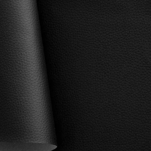 Nappa PREMIUM Kunstleder Schwarz Polstermöbel-Stoff Zum Beziehen Meterware