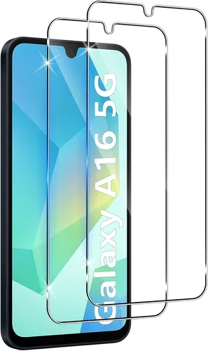 2X Schutzglas für Samsung Galaxy A16 5G / 4G Display Hartglas Full Screen 9H