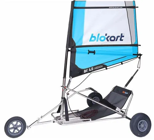 Strandsegler Blokart Pro V3 5.5m Blue BLO5151 Blau