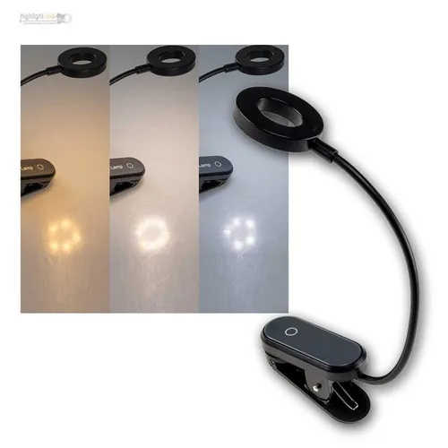 Produktbild ChiliTec Leselampe mit Klemme
