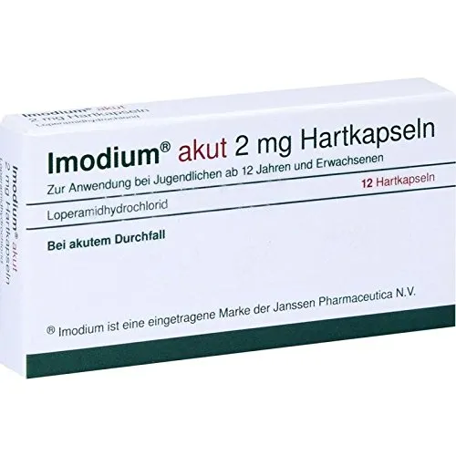 Imodium Akut Hartkapseln 12 ST von Imodium