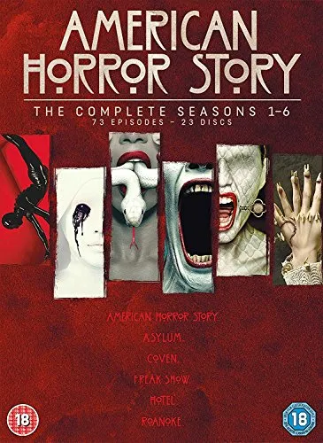 DVD6 - American Horror Story Seasons 1-6 (6 DVD)