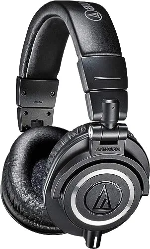 Audio-Technica M50x Professioneller Monitorkopfhörer Schwarz
