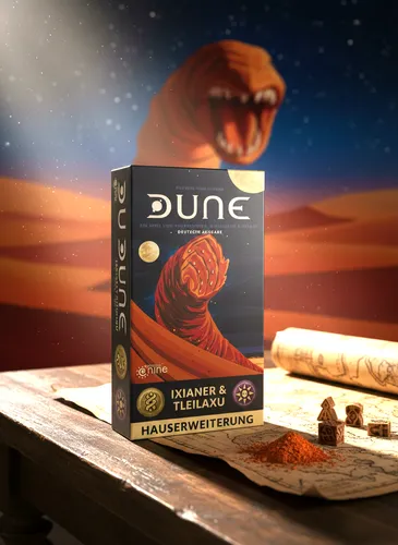 Dune: Ixians und Tleilaxu Haus [Erweiterung] DE - Expertenspiel im Dune-Universum, erweitert dein Spielerlebnis mit neuen Strategien und Fraktionen für spannende Partien.