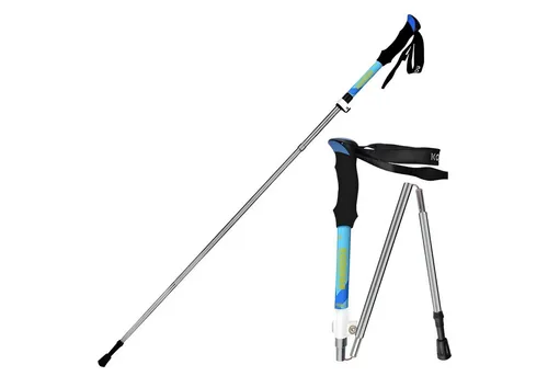 Sport-Knight® Wanderstöcke Nordic Walking Stöcke, höhenverstellbar, rutschfeste Griffe