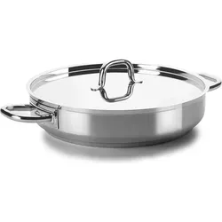 LACOR 54636S Pfanne ohne Deckel 36 cm - Chef Luxe - Hochwertige Paellapfanne aus Europa, ideal für perfekte Paella-Zubereitung mit Lacor Garantie.