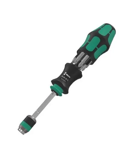 Wera Kraftform Kompakt 20 A Schraubendreher mit Bitmagazin 7-teilig