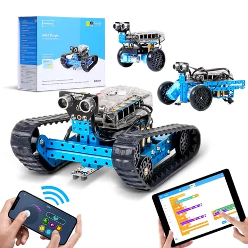 Makeblock mBot Ranger: Programmierbarer 3-in-1 Roboter Bausatz für Kinder