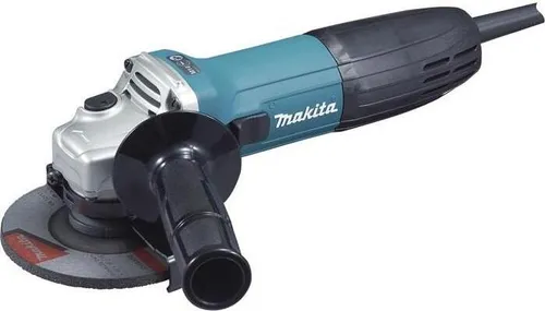 Makita Winkelschleifer 115 mm, 1,400 W, GA4540C - Schleifmaschinen mit vibrationsarmer Technologie, elektronisch regelbarer Drehzahl für präzises Arbeiten – ideal für Profis und Heimwerker.
