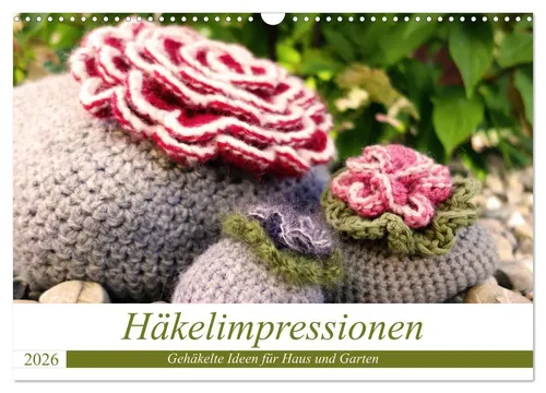 Inge Przewlocki | Häkelimpressionen - Kreative Ideen für Haus und Garten - Entdecken Sie kreative Häkelideen für jeden Monat in diesem 14-seitigen Kalender. Ideal für Bastelfreunde und Handarbeitsliebhaber. Perfekt zur Inspiration und Planung!